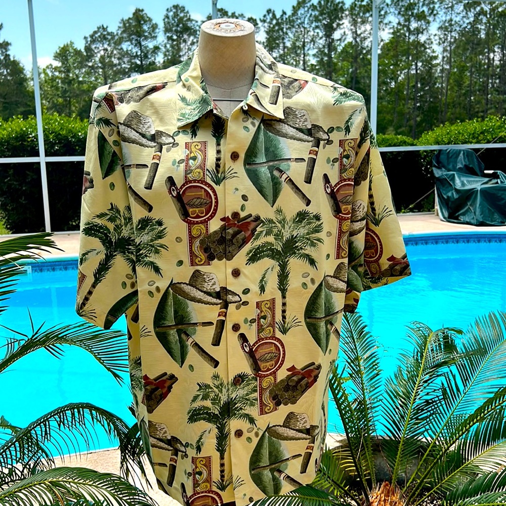 Vintage Tommy Bahama Silk Shirt